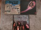 Deep Purple. 3 Deep Purple Albums.Machine Head.Fireball and Deep Purple In Rock.