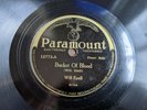 Will Ezell Paramount 12773 Bucket of Blood Playing the Dozen Jazz Blues 78 E-