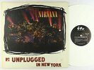 Nirvana  - MTV Unplugged In New York LP - DGC White Wax VG+