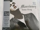 Hmv Centenary edition of MORRISEY - BONA DRAG on teal coloured vinyl