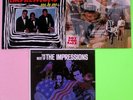 3x IMPRESSIONS LP's: One By One/The Versatile/The Best Of  CURTIS MAYFIELD #9448
