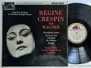 ASD 553 REGINE CRESPIN sings wagner Orig UK G/c lp 1963? Stereo N.mint
