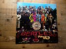 The Beatles Sgt Pepper VG Vinyl LP Record PCS 7027 1970's Reissue & Insert