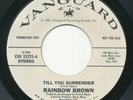 80s - RAINBOW BROWN Till You Surrender VANGUARD Modern Soul 45 Patrick Adams mp3