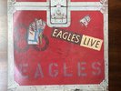 EAGLES - Eagles Live - 1980 Double LP Gatefold w/Poster EX VINYL Record BB-705