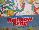 RAINBOW BRITE Paint a Rainbow in Your Heart & Christmas Vinyl Records LP