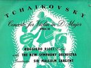 DECCA LXT 2509 UK O/G - RICCI - TCHAIKOVSKY - VIOLIN CONCERTO - SARGENT - EX+