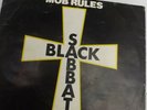 Black Sabbath Mob Rules/Die Young LIVE  RARE 45 Vinyl
