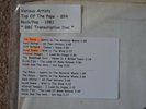 BBC Transcription Disc - Top Of The Pops 894. The Police, David Bowie & More