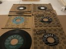 Rare Ernest Tubb 45rpm Record Lot. Black and Green Decca Originals 7 Records