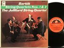 SAX 5260 S/C Juilliard Quartet, Bartok 6 String Quartets, Vol. 1, #1 & #2