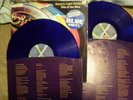 ELO Out Of The Blue JET JETDP400 UK double LP in blue vinyl with inner sleeves
