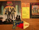 Kiss - Love Gun LP Casablanca NBLP 7057 1977 1st Press Santa  Gun & Insert  VG+