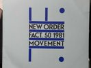 NEW ORDER 'Movement' HMV CLEAR (& some red ) VINYL LP - Factory - Joy Division