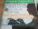 LUDWIG VAN BEETHOVEN  - 2.SINFONIE D-DUR OP. 36 - CLUYTENS -  LP