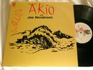 AKIO with JOE HENDERSON Akio Sasajima Peter Saxe Muse LP