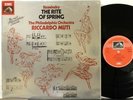 ASD 3807 B/W PS Stravinsky, Rite of Spring, Muti, Philadelphia Orch. audiophile