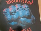 Motorhead Iron Fist 1982 Original Vinyl LP Record. BRNA539  VG++