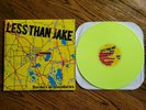Less Than Jake Borders And Boundaries Vinyl Lp Neon Green Fat Wreck