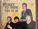 Beatles Ticket To Ride/ Yes It Is Picture Sleeve w/ 45 Capitol-5407