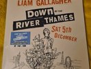 Liam Gallagher Down By The River Thames Blue Vinyl Record LP Limited No 148/350