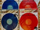 THE BEATLES - 2LP Red Colored Vinyl 1962-1966 & 2LP Blue Record 1967-1970 Albums