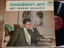 Art Pepper Modern Art RARE  1st DG Flat Intro lp