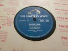 ELVIS PRESLEY MYSTERY TRAIN / LOVE ME  78RPM 1957 HMV POP.295   VERY NICE