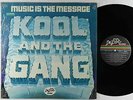Kool & The Gang - Music Is The Message LP - De-Lite VG+ Shrink