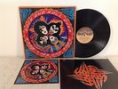 Kiss - Rock And Roll Over - Casablanca 1977 BLUE TEAR in Shrink w/ Sticker EX/EX