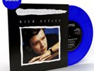 Rick Astley SIGNED Never Gonna Give You Up Blue 7'' Vinyl AUTOGRAPHED Numbered