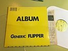 Flipper Generic Album LP '81 sf punk vinyl original subterranean sub25 w/insert