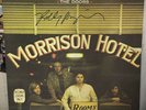 The Doors Morrison Hotel Autographed Record EKS-75007 Jacksonville Press.