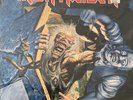 IRON MAIDEN NO PRAYER FOR THE DYING LTD RED VINYL LP .