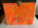 LP Record Carrying Case - Psychedelic Design - For 12