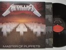 METALLICA Master of Puppets ELEKTRA E1 60439 Original misprint Metal LP w/inner