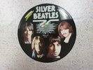 VINYL ALBUM RECORD,THE BEATLES-SILVER BEATLES PICTURE DISC,AR 30 003