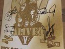 KISS - RARE VINYL 'KISS KRUISE ALIVE  V' SIGNED 'Rock And Roll All Nite' 