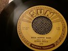 Edwin Bruce Rock Boppin' Baby 45 Original Sun #276 1957 Elvis jerry lee lewis
