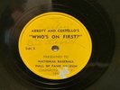Abbott And Costello’s “who’s On First” - 10” Vinyl Record - Signed By Bud Abbott