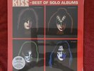 KISS Best of Solo Albums WHITE & BLACK SPLATTER 180 Color Vinyl LP SEALED German