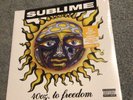 Sublime 40oz to Freedom  LP RARE YELLOW MARBLED VINYL LIMITED EDITON 2000