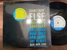 CANNONBALL ADDERLEY SOMETHIN' ELSE BLUE NOTE BLP 1595 ST STICKER SHRINK JAPAN LP