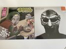 MF DOOM - MADVILLAINY + MM FOOD pink And green, RARE VINYL 2 PACK