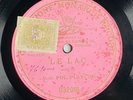 POL. PLANCON le lac DISQUE 78 tours RPM MONOFACE GRAMOPHONE MONARCH 032018