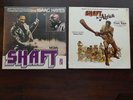 SHAFT SOUNDTRACK LP's ' SHAFT DOUBLE WITH ISAAC HAYES & SHAFT IN AFRICA EX +