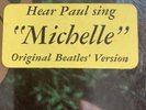 Beatles Original Rubber Soul LP in shrink with VERY RARE Michelle Sticker on Cov