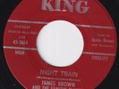 JAMES BROWN Night Train M- ORIG US 45 red label variant R&B northern soul HEAR