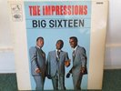 THE IMPRESSIONS - BIG SIXTEEN ORIGINAL HMV MONO CLP1935 2XEA 2871-1/2XEA 2872-1