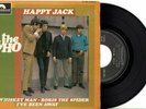 FRENCH EP THE WHO - HAPPY JACK + 3 - 1967 - POLYDOR INT 27799